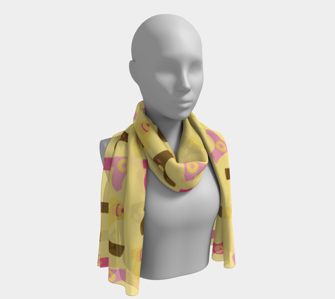 beige boots scarf