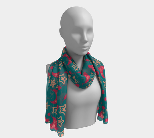 teal hats scarf