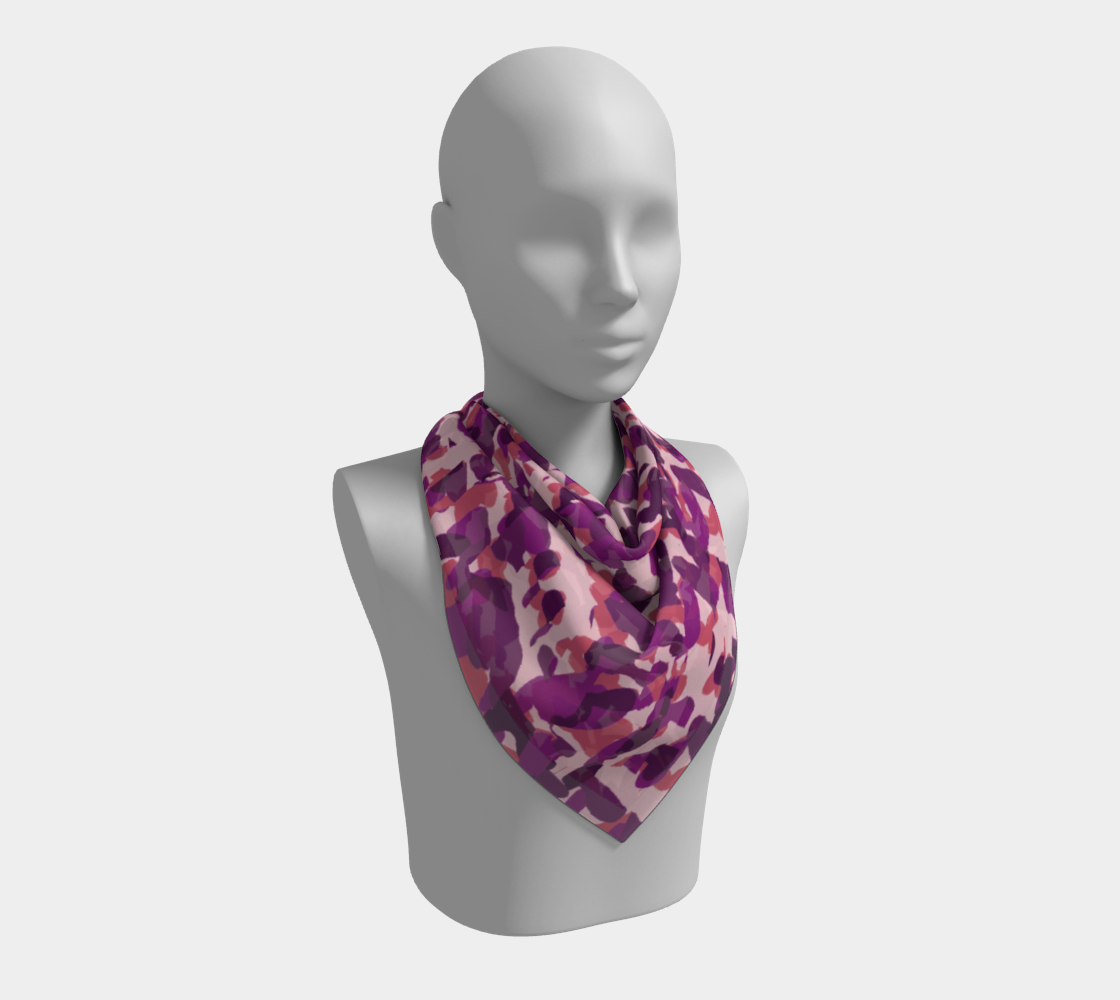 pink camo scarf