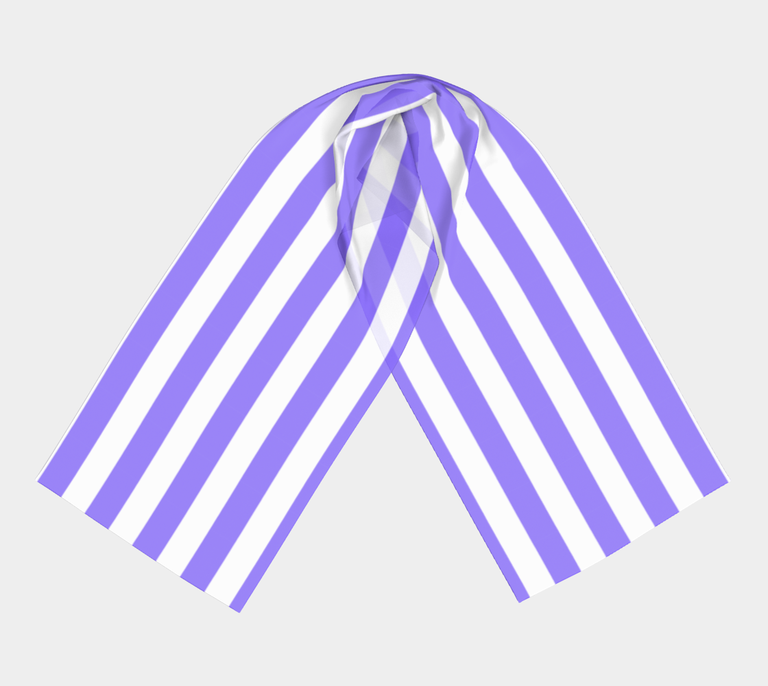 lilac purple stripes scarf