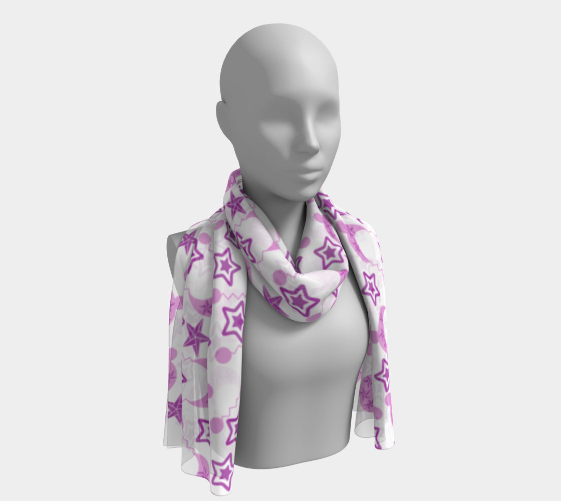 violet winter hats scarf