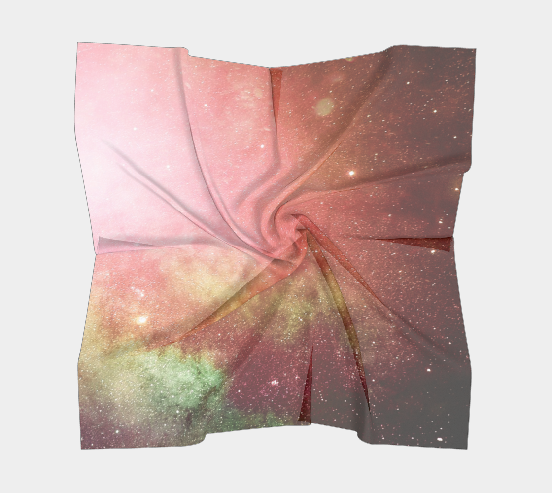 galaxy red scarf