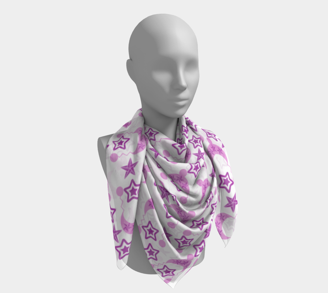 violet winter hats scarf