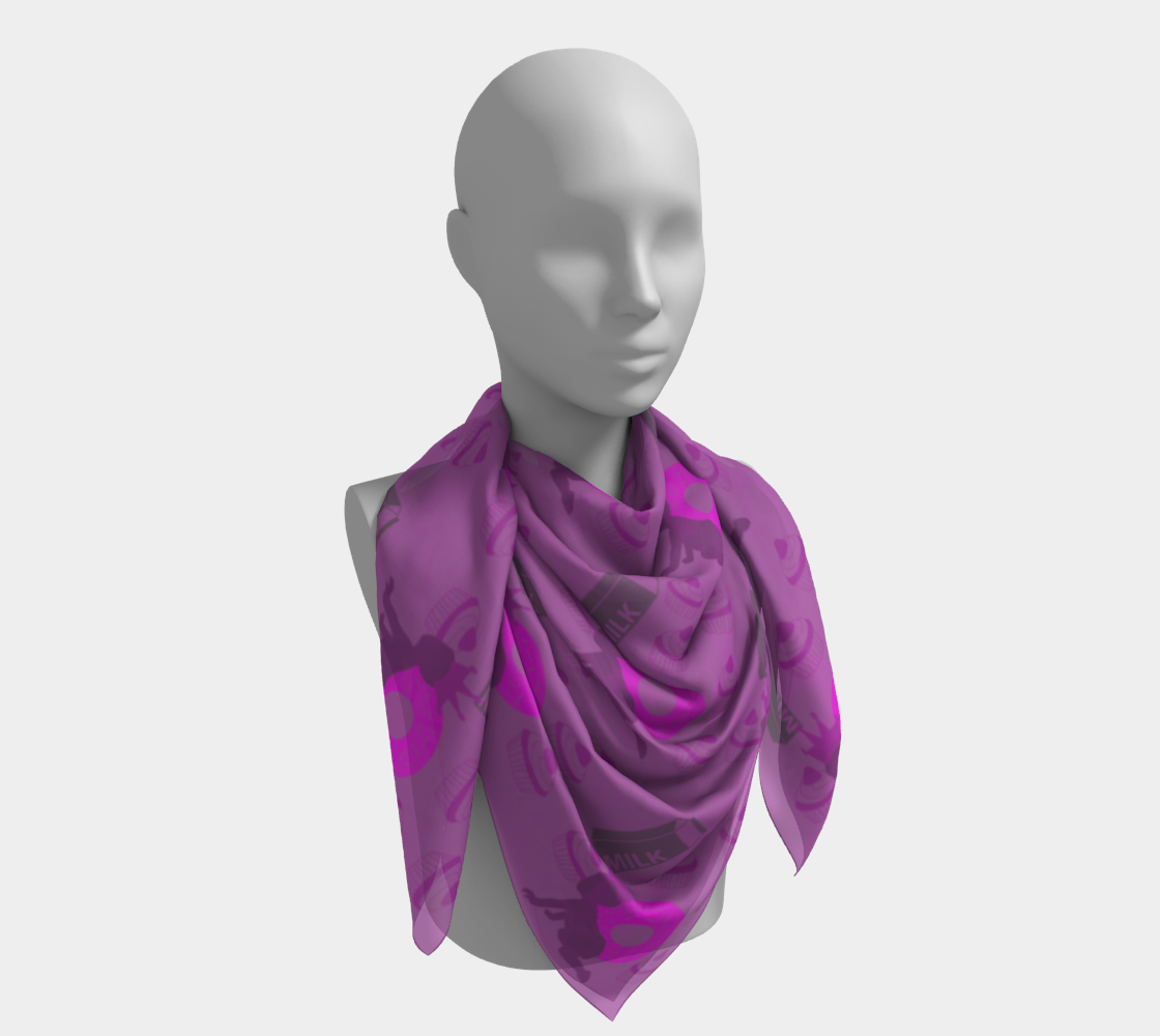 punk baby violet scarf