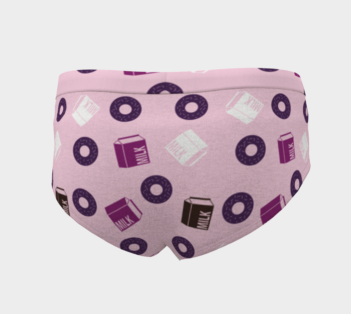 pink donuts cheeky briefs