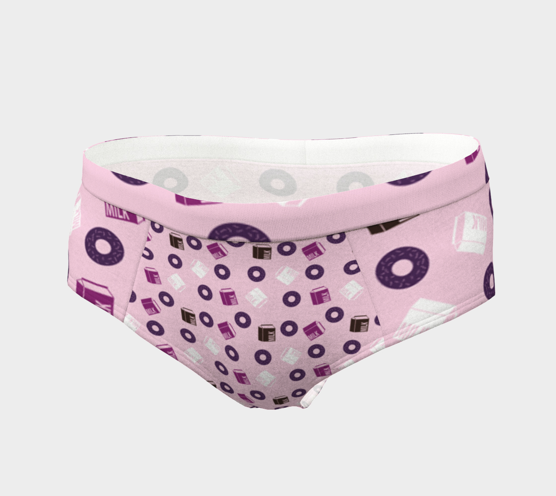 pink donuts cheeky briefs