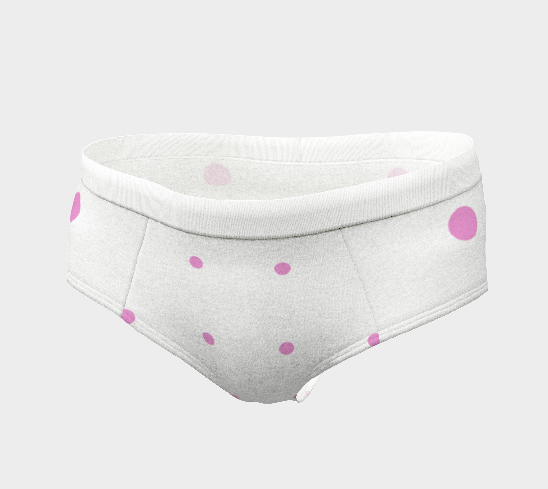 pink dots cheeky briefs