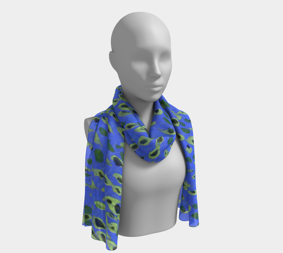 raining leaves scarf