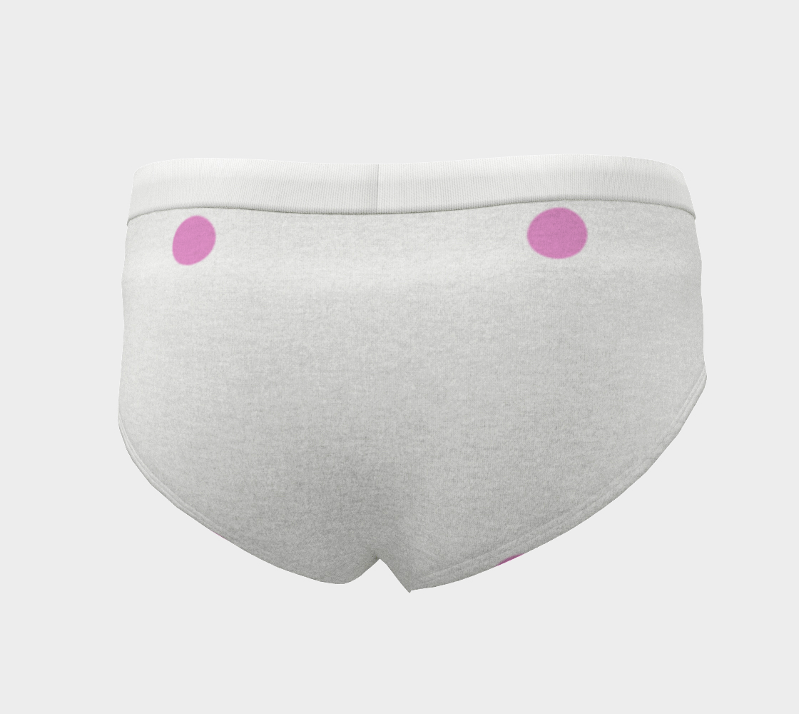 pink dots cheeky briefs