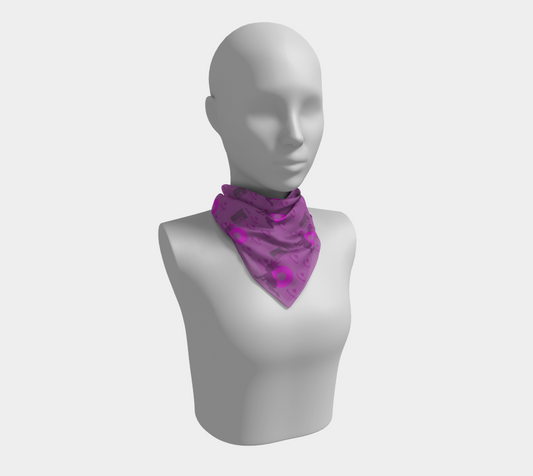 punk baby violet scarf