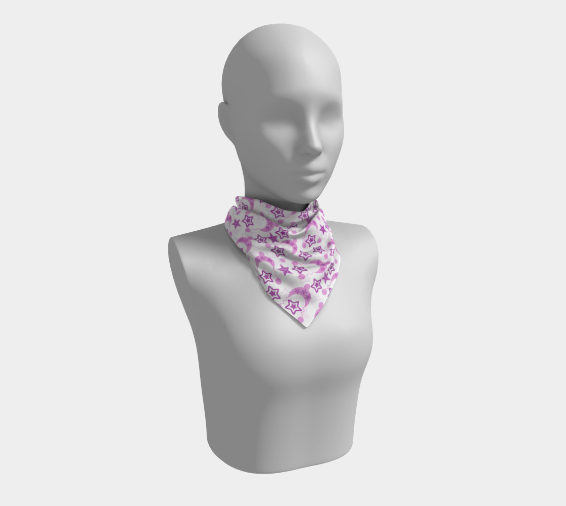 violet winter hats scarf