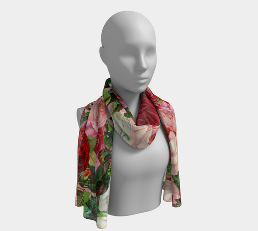 rose bushes scarf