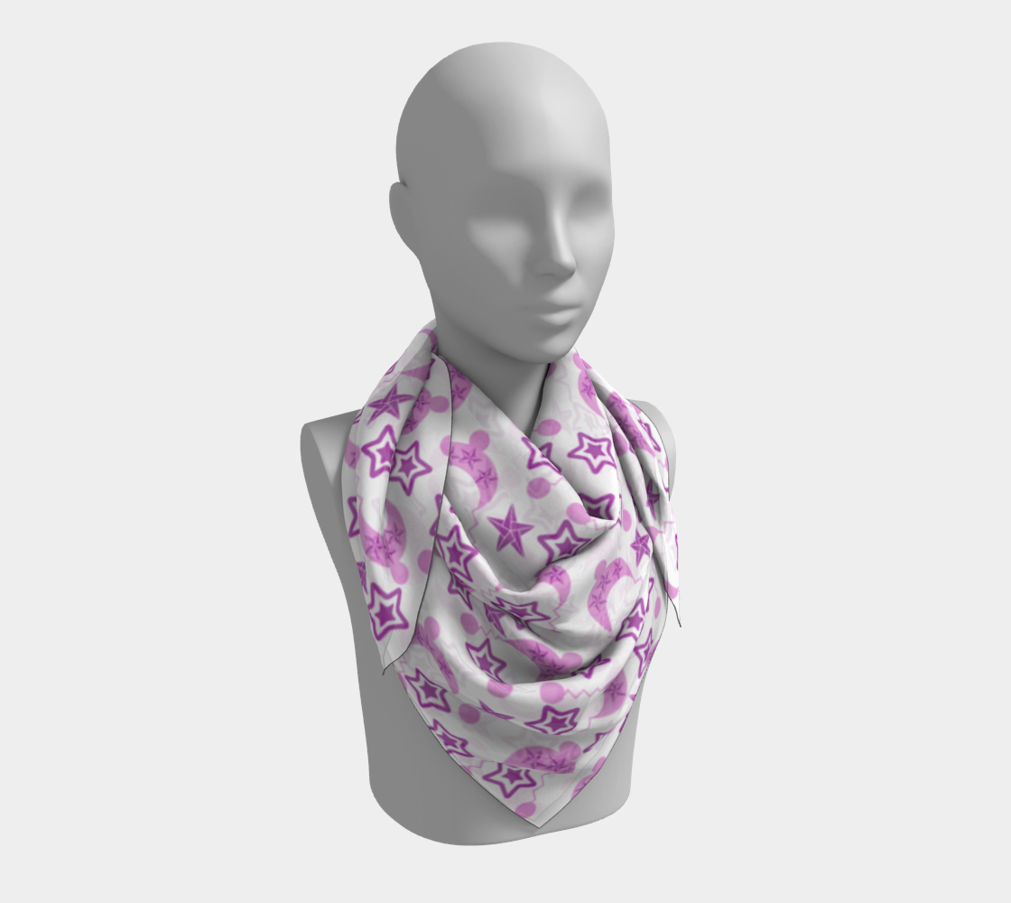 violet winter hats scarf