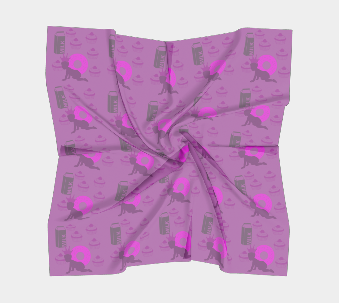 punk baby violet scarf