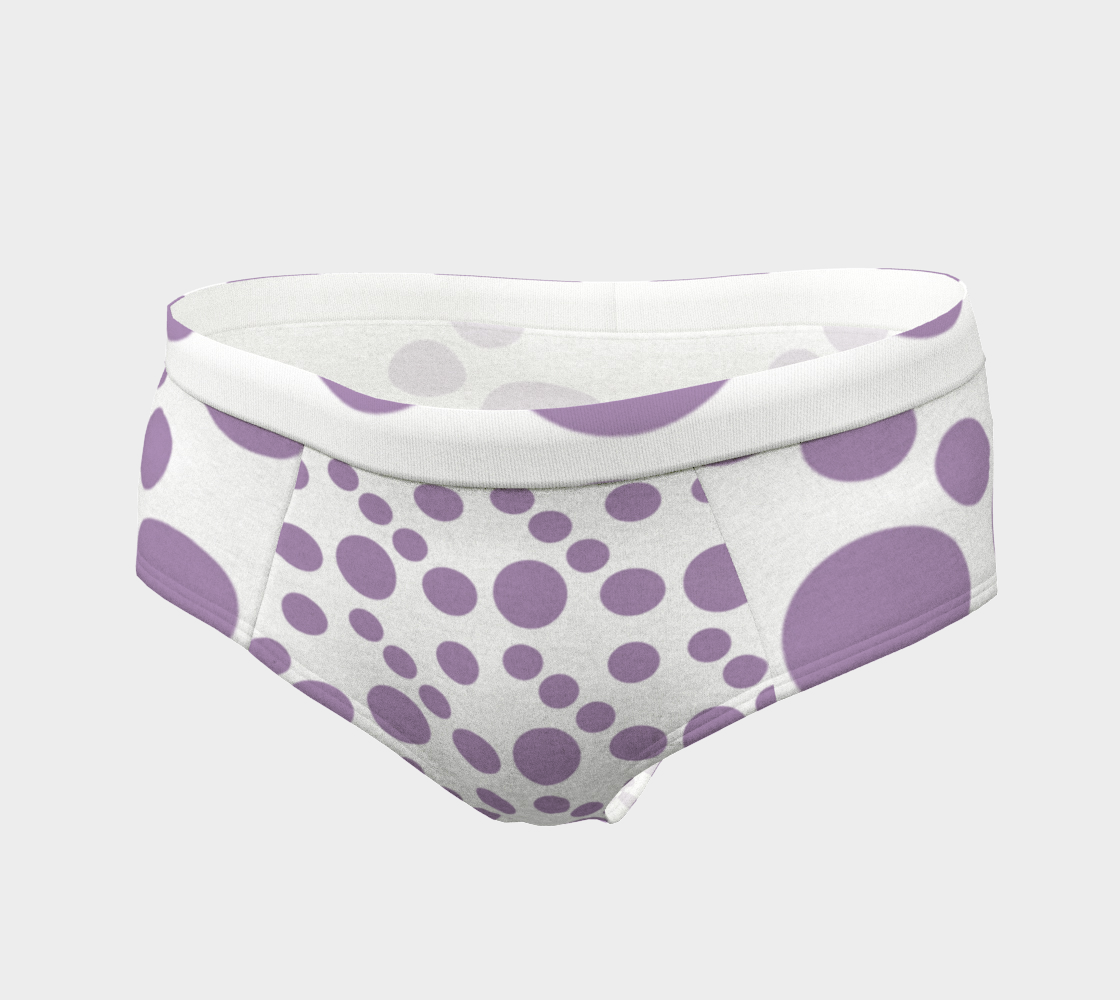 violet dots cheeky briefs