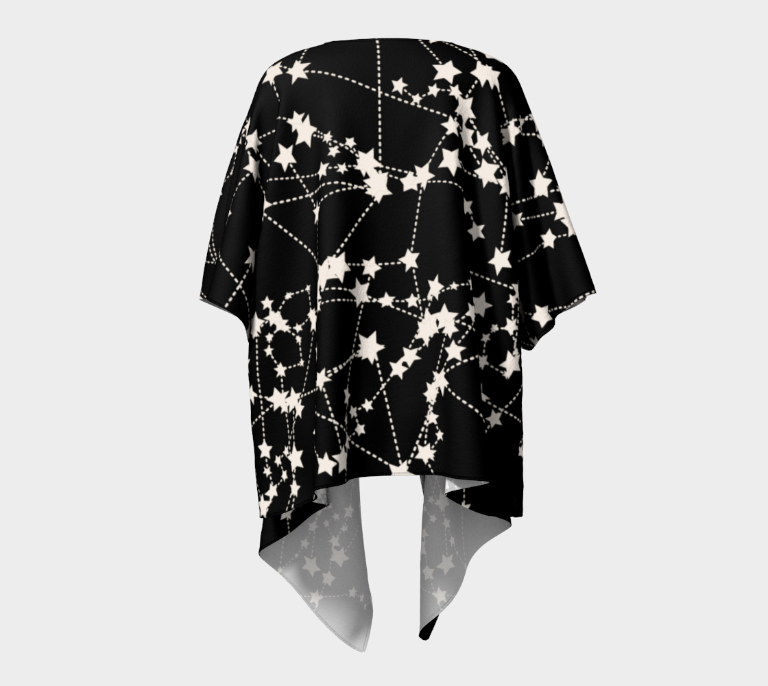 constellations draped Kimono