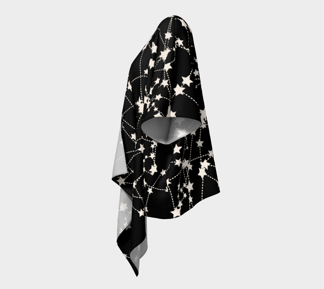 constellations draped Kimono