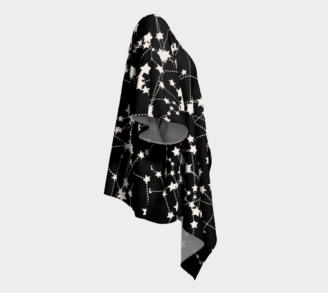 constellations draped Kimono