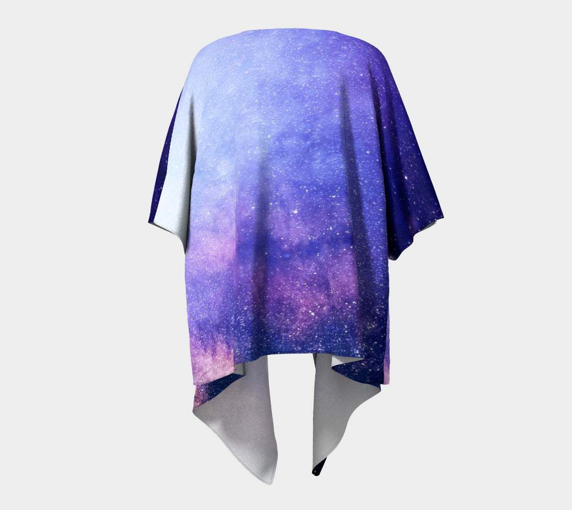 galaxy draped Kimono