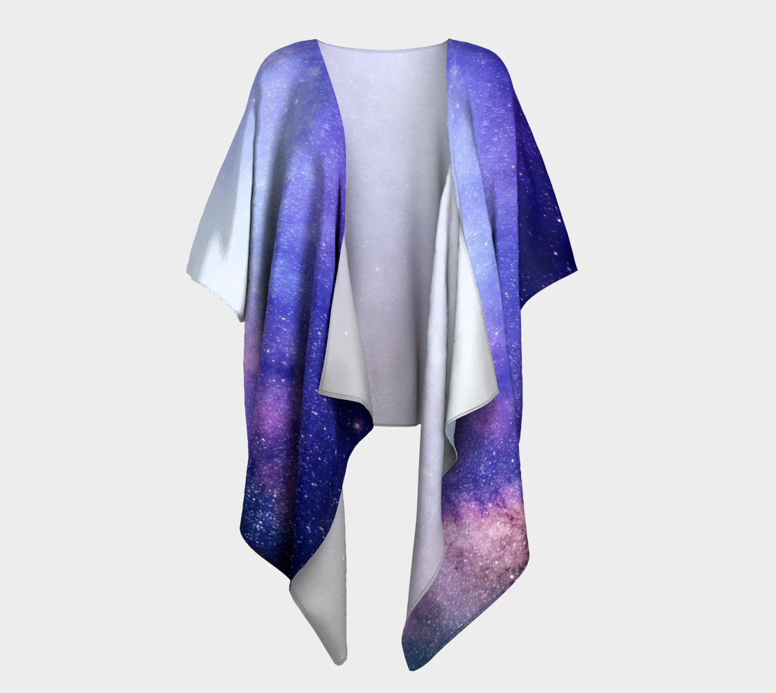 galaxy draped Kimono