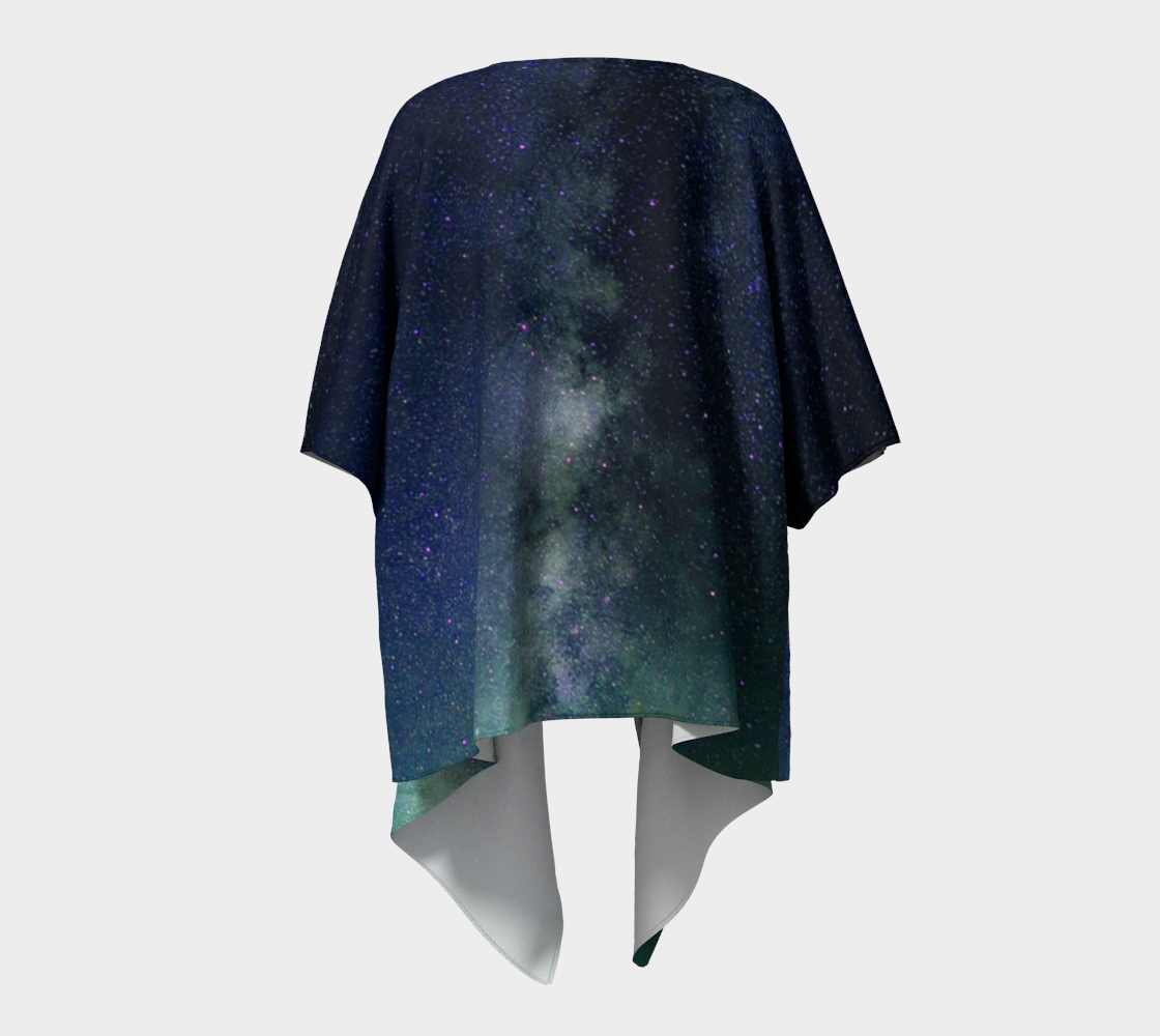 galaxy sky draped Kimono