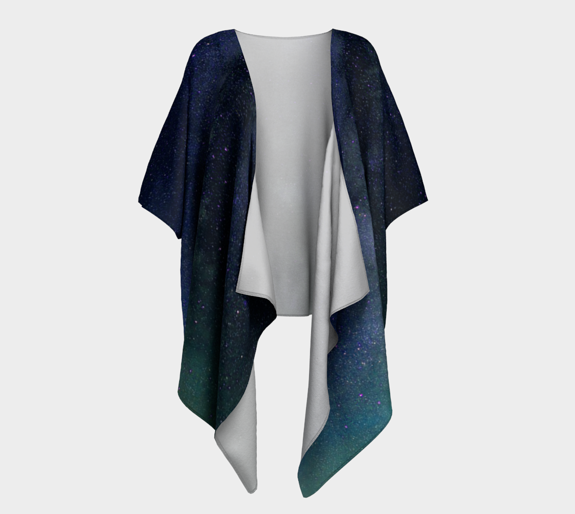 galaxy sky draped Kimono