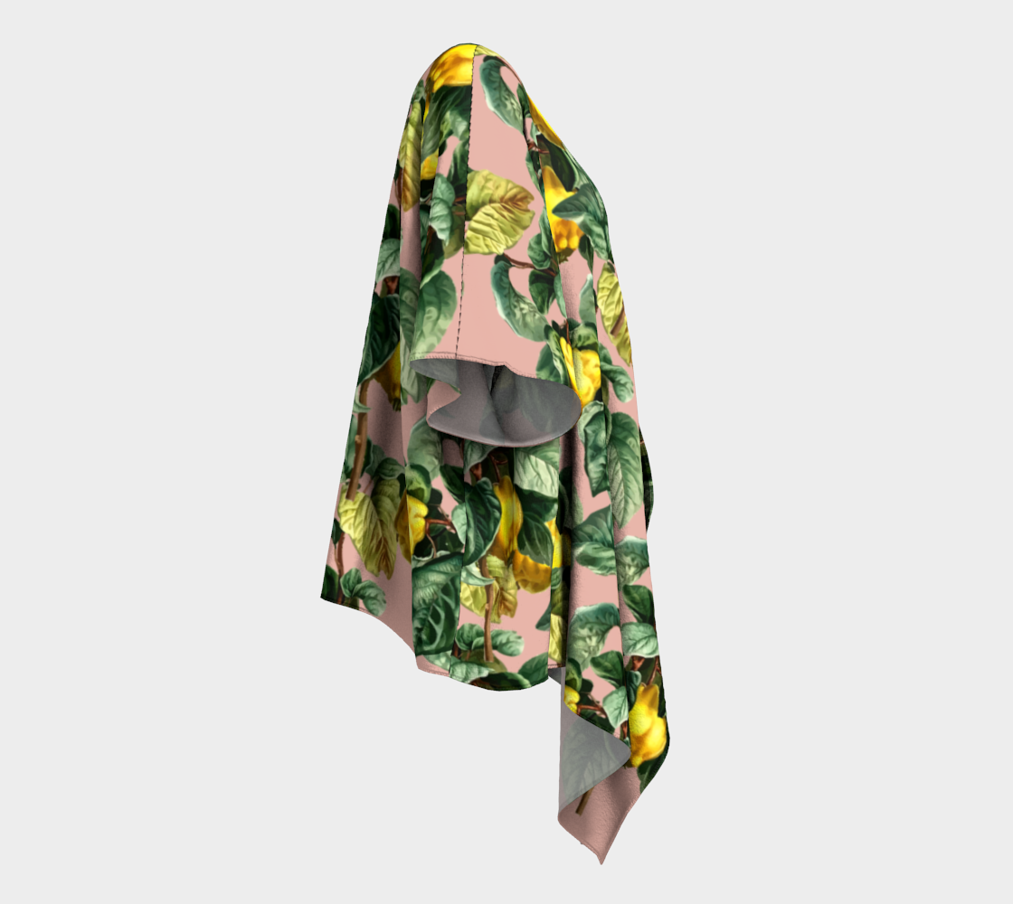 fruit branches draped Kimono