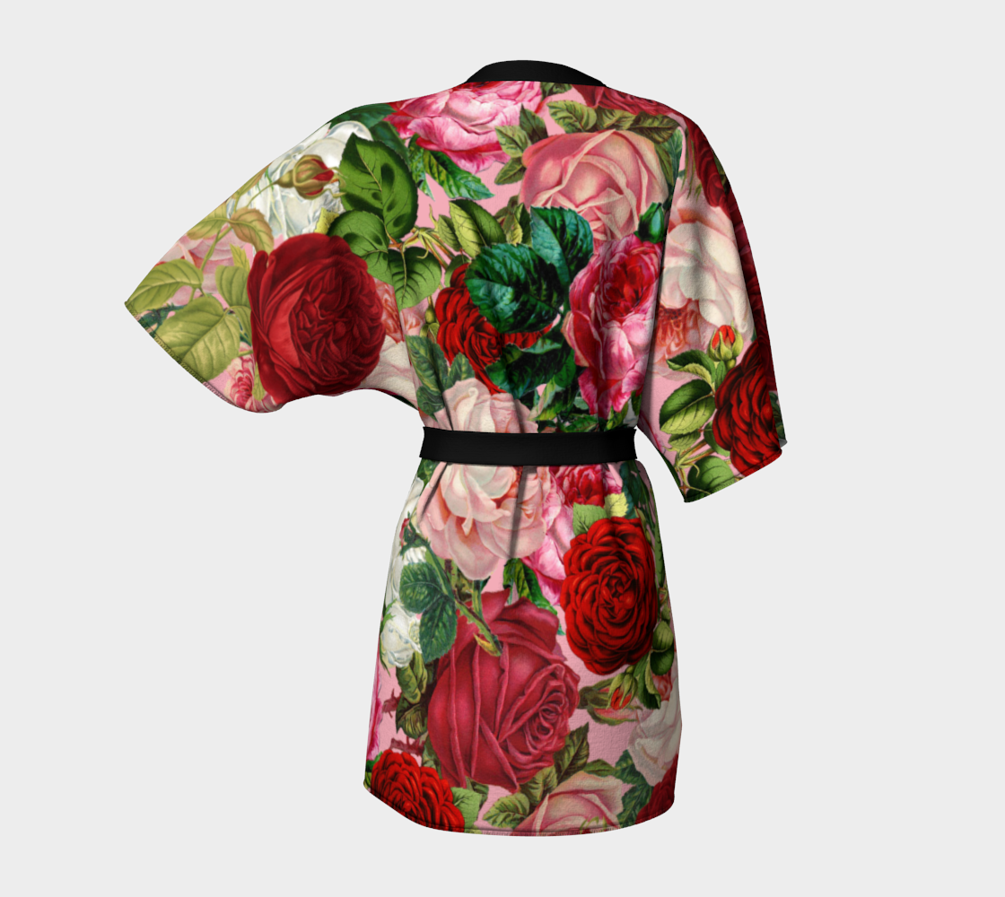 rose bushes Kimono