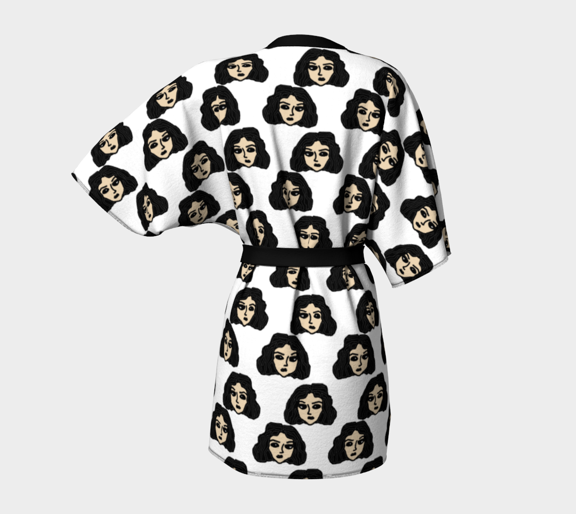 30s girl pattern Kimono