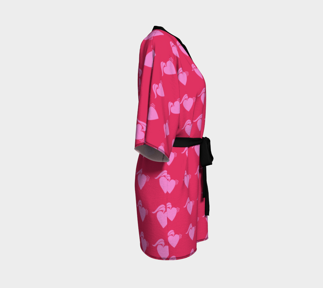 punk heart pink Kimono