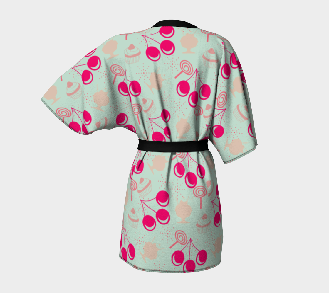 bubblegum cherry Kimono