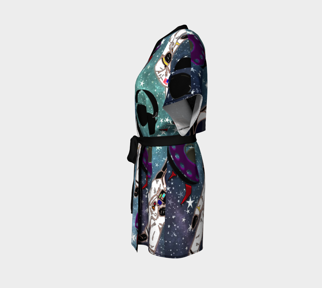 astronaut space galaxy Kimono