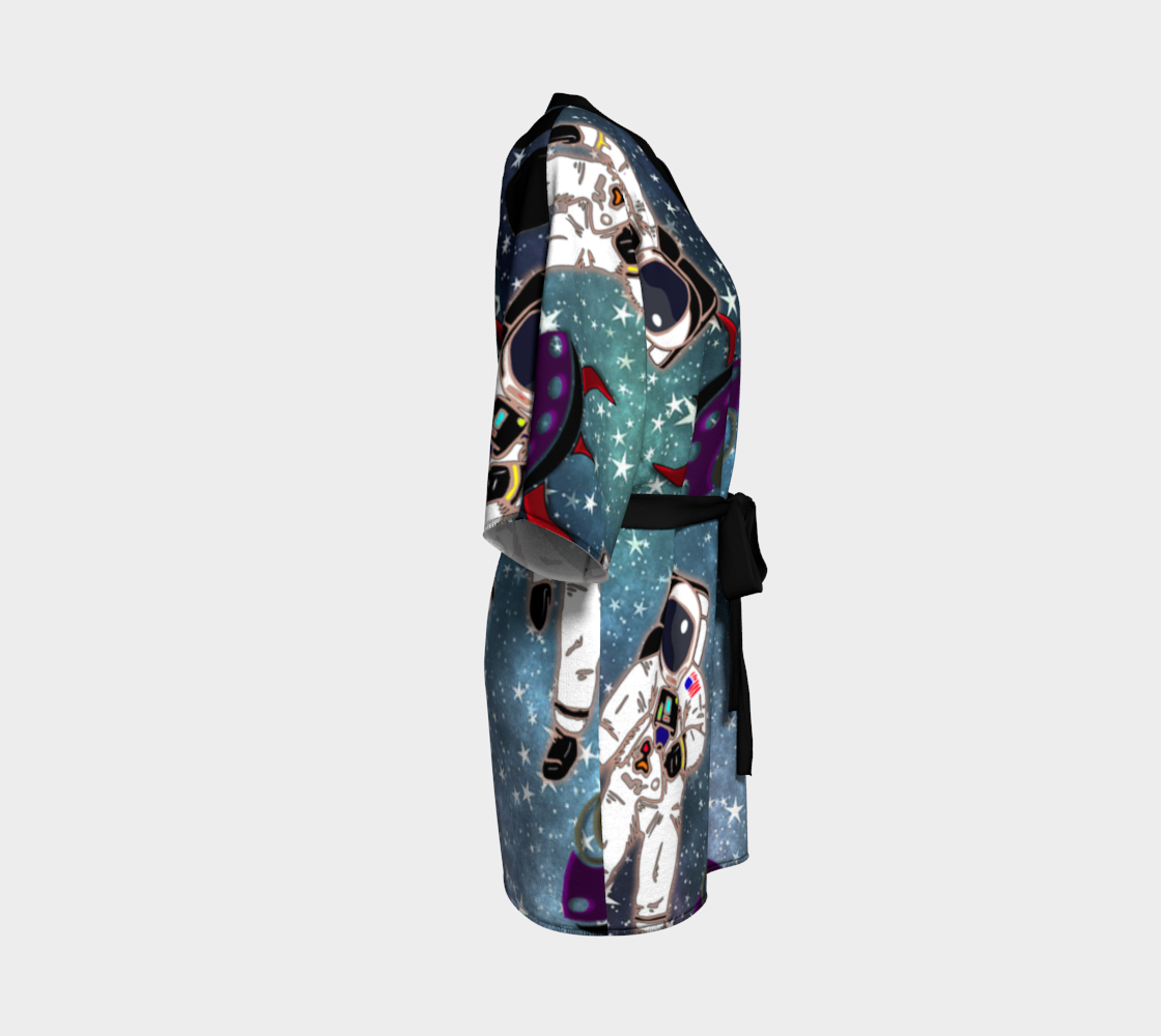 astronaut space galaxy Kimono