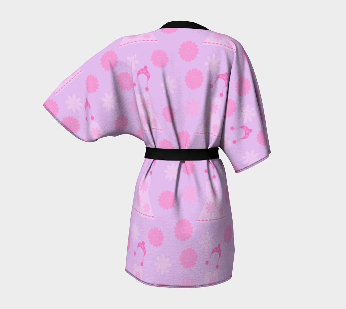 lilac dress Kimono