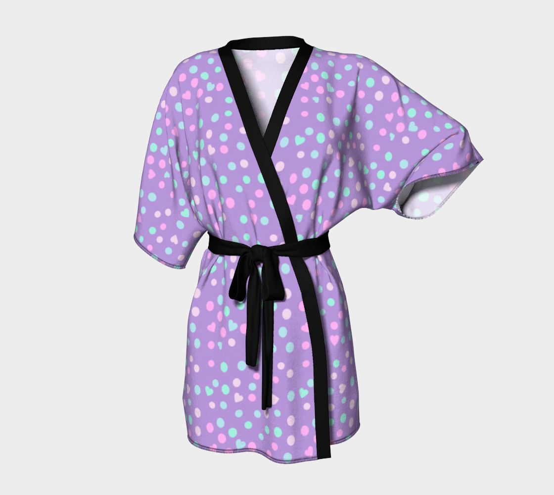 heart drops Kimono