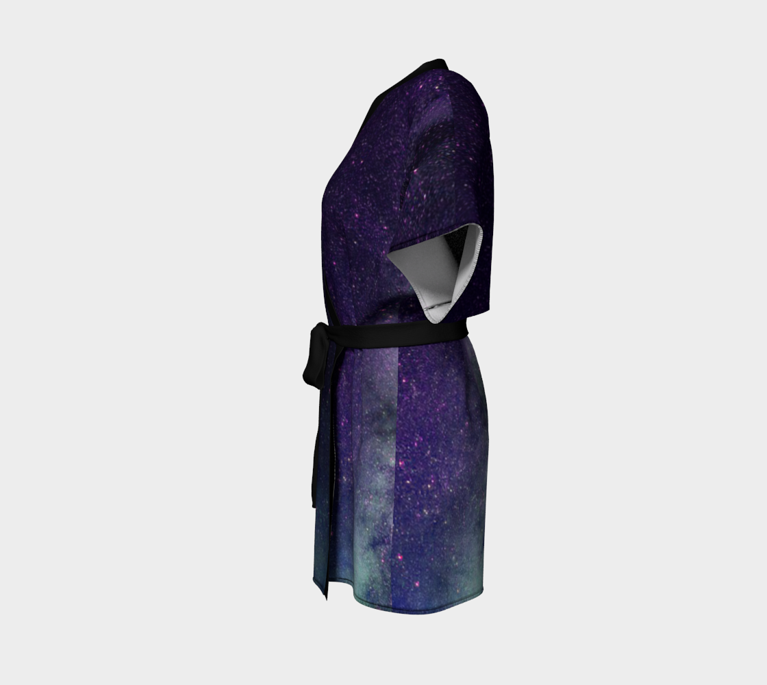 galaxy sky purple Kimono