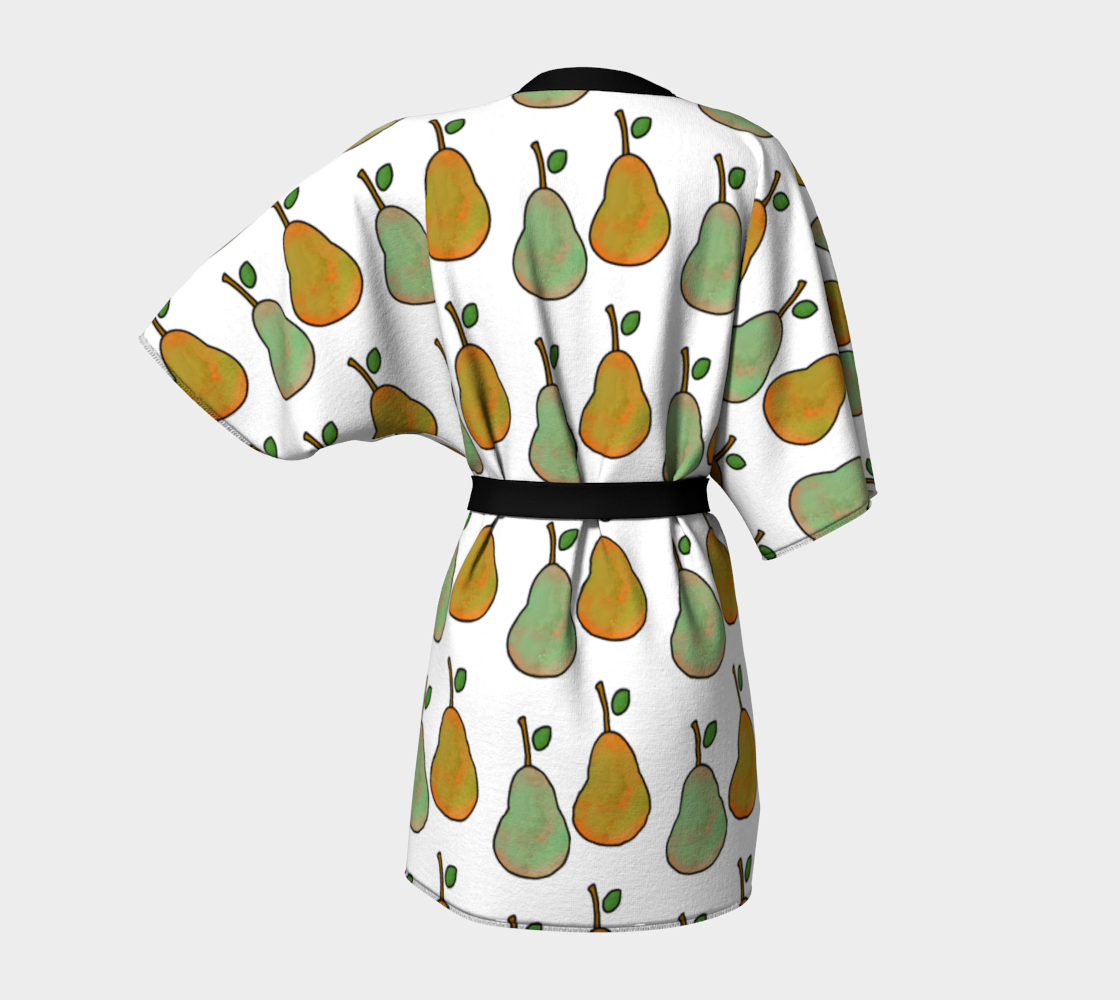 pears white Kimono