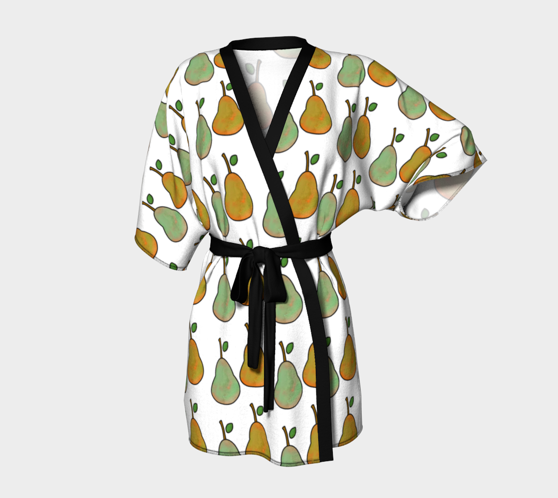 pears white Kimono