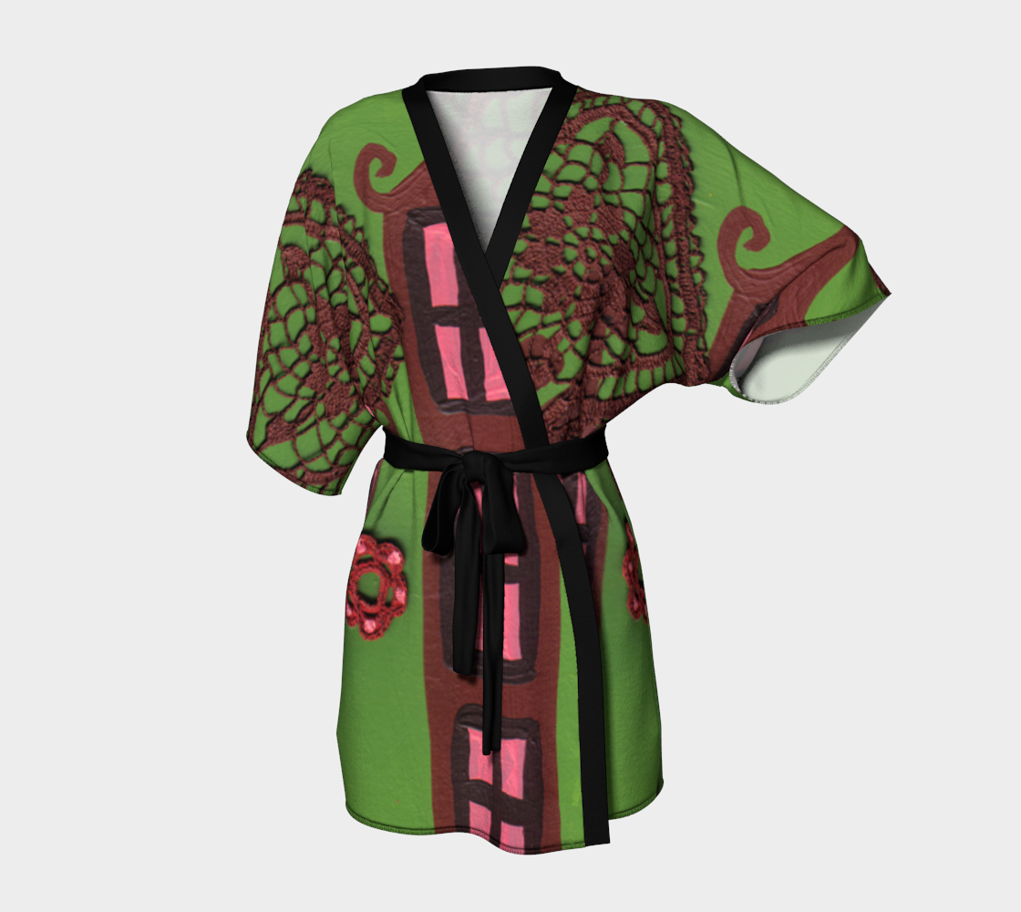 kite in the sky Kimono