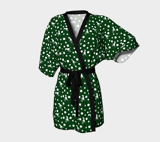 dinosaurs green Kimono