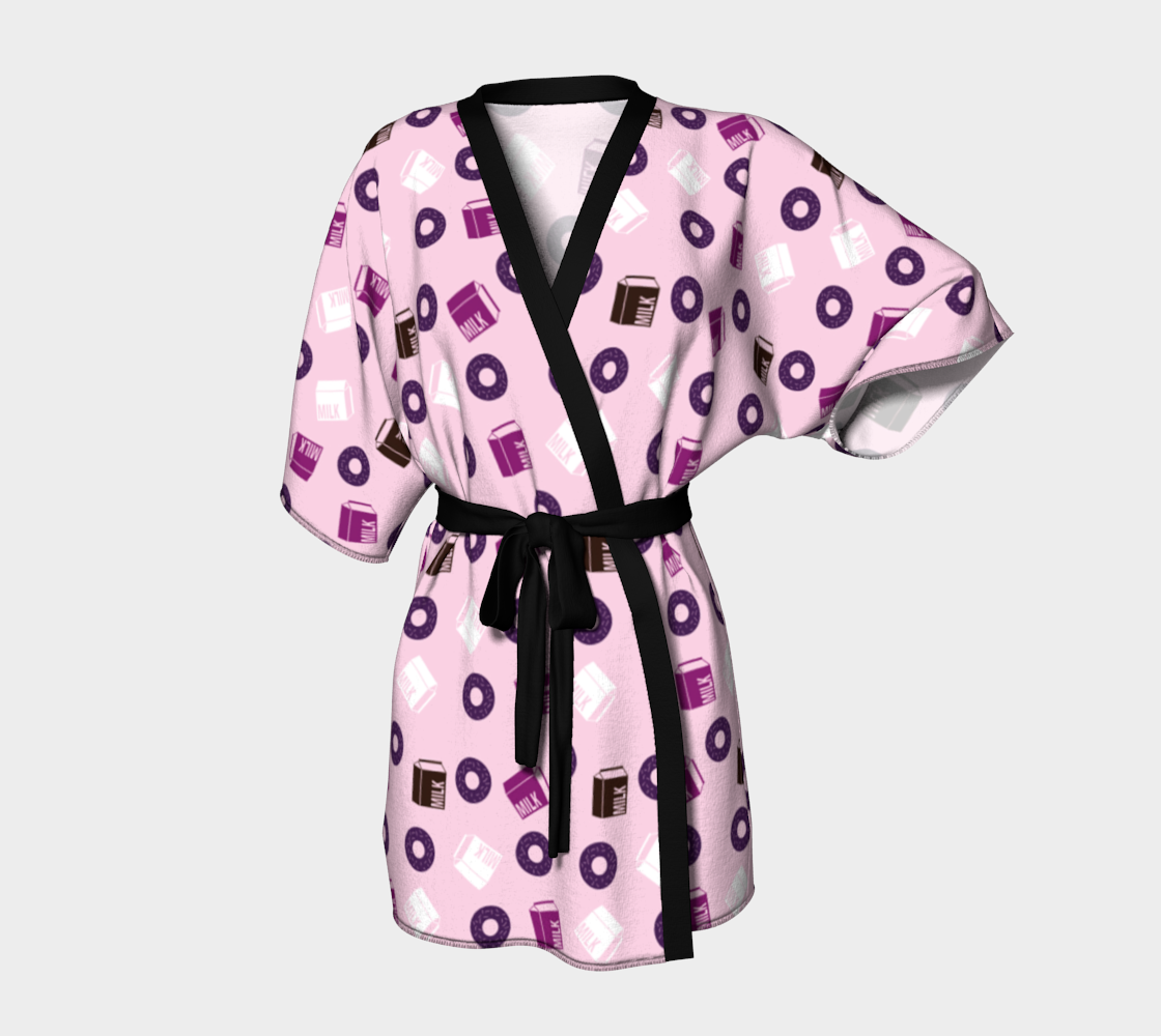 pink donuts Kimono