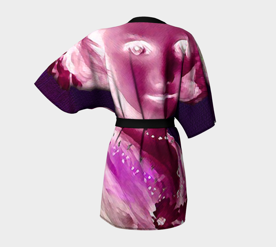 victorian girl purple Kimono